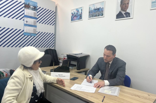 Павел Киселев провел прием граждан 
