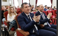 Церемония награждения победителей смотра-конкурса молодежных парламентских формирований и конкурса "Парламентские дебаты"