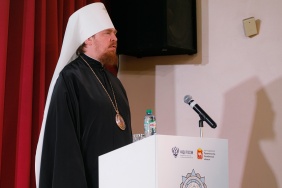 Первый заместитель председателя Законодательного Собрания Денис Моисеев принял участие в пленарном заседании Всероссийской научно-практической конференции «Духовные аспекты национальной безопасности России»