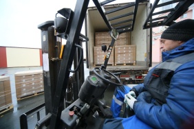 Александр Лазарев принял участие в отправке гуманитарной помощи в ДНР