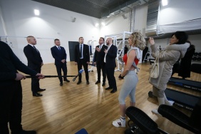 Председатель Законодательного Собрания области Александр Лазарев провел  публичный отчет о деятельности областного парламента в Копейске