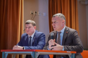 Евгений Илле встретился с учениками Челябинского РЖД лицея № 4