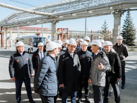 Депутаты Законодательного Собрания познакомились с реализацией экологических программ на Челябинской цинковом заводе