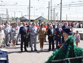 В Челябинск прибыл «Поезд Победы»