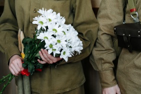 В Законодательном Собрании открылась выставка фотографий «Огни Победы»