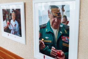 В Законодательном Собрании открылась выставка фотографий «Огни Победы»