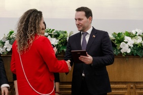 Церемония награждения победителей конкурса молодежных проектов "Челябинская область - это мы!"