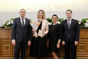 Церемония награждения победителей конкурса молодежных проектов "Челябинская область - это мы!"
