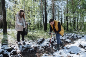 В Челябинском городском бору высадили саженцы сосны