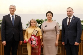 Церемония вручения премии победителям конкурсов журналистских работ 