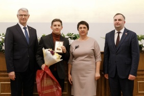 Церемония вручения премии победителям конкурсов журналистских работ 