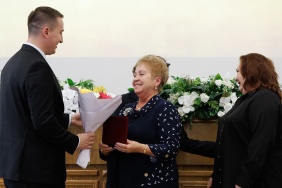 Церемония вручения премии работникам дорожной отрасли