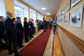 Открытие фотовыставки "Одно здание в зеркале разных эпох"