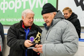 Михаил Видгоф принял участие в товарищеском матче, посвященном ветеранам «черно-белых» Валерию Пономареву и Сергею Григоркину
