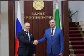 Заместитель председателя Законодательного Собрания Олег Гербер с рабочим визитом посетил Чеченскую Республику