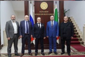 Заместитель председателя Законодательного Собрания Олег Гербер с рабочим визитом посетил Чеченскую Республику