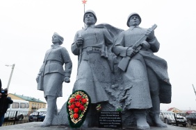 Мемориал, восстановленный в рамках акции «Огонь Победы»